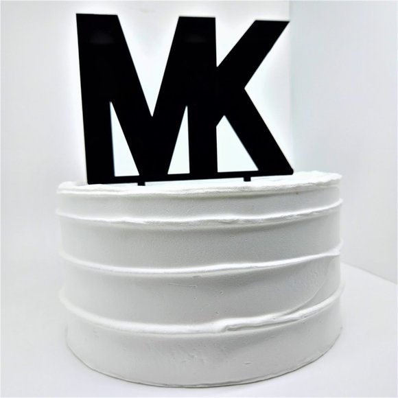 Baking: Cake Decorating MK Black Cake Topper - Picture 1 of 3